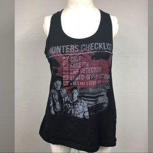 Supernatural Hunters Checklist Tank Large